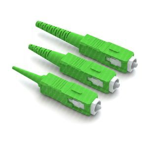 Connecteur Optique SC/APC · Simplex · SM · Vert