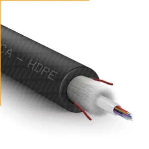 Outdoor Optical Cable Dielectric Armoured Unitube HDPE Class Fca