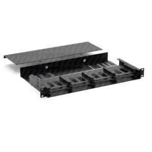 Tiroir Optique de Distribution · Haute densité 1U · Modules 'Slim' d'épissures · Vide