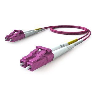 Jarretière MM Duplex LSZH 2mm LC/PC – LC/PC OM4