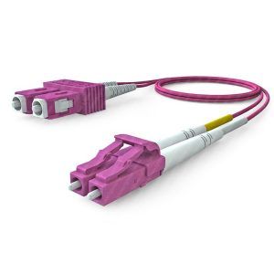 Jarretière MM Duplex LSZH 2mm LC/PC - SC/PC OM4