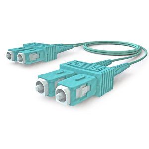 Jarretière MM Duplex LSZH 2mm SC/PC - SC/PC OM3