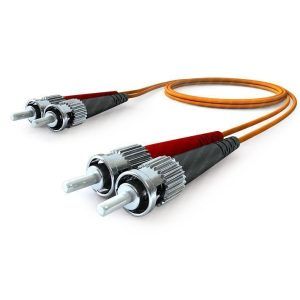 Jarretière MM Duplex LSZH 2mm ST/PC – ST/PC OM2
