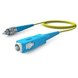 Jarretière SM Simplex G652.D LSZH 2mm SC/UPC - FC/UPC