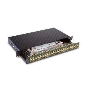 Tiroirs Optiques de Distribution · 1U Économique · 24 Ports · SC Simplex · Pre-Connectorisés
