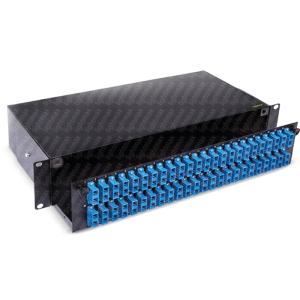 Tiroir Optique de Distribution · Économique 2U · 48 Ports · SC Duplex · Equipé