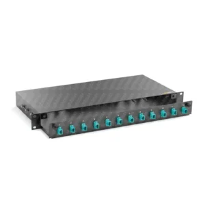 Tiroirs Optiques de Distribution · 1U Économique · 12 Ports · SC Simplex · Équipés