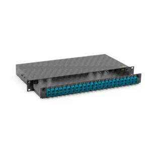 Tiroirs Optiques de Distribution · 1U Économique · 24 Ports · SC Duplex · Équipé