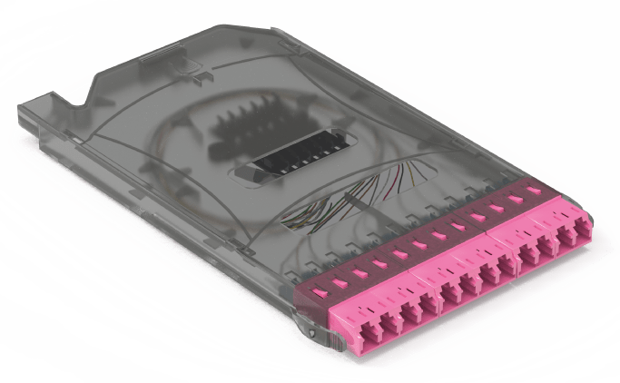 Patch Panel, High Density Tray with Splice Modules - Lightmax SL
