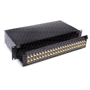 Tiroir Optique de Distribution · Économique 2U · 48 Ports · SC Simplex · Equipé