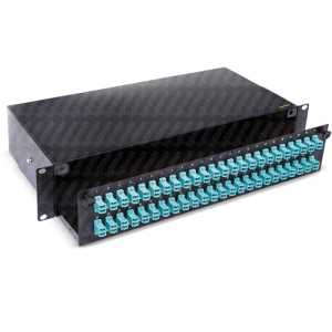 Tiroir Optique de Distribution · Économique 2U · 48 Ports · LC Duplex · Equipé
