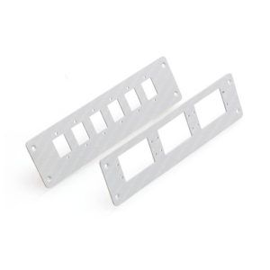 Adapter plaat din 12 poorten